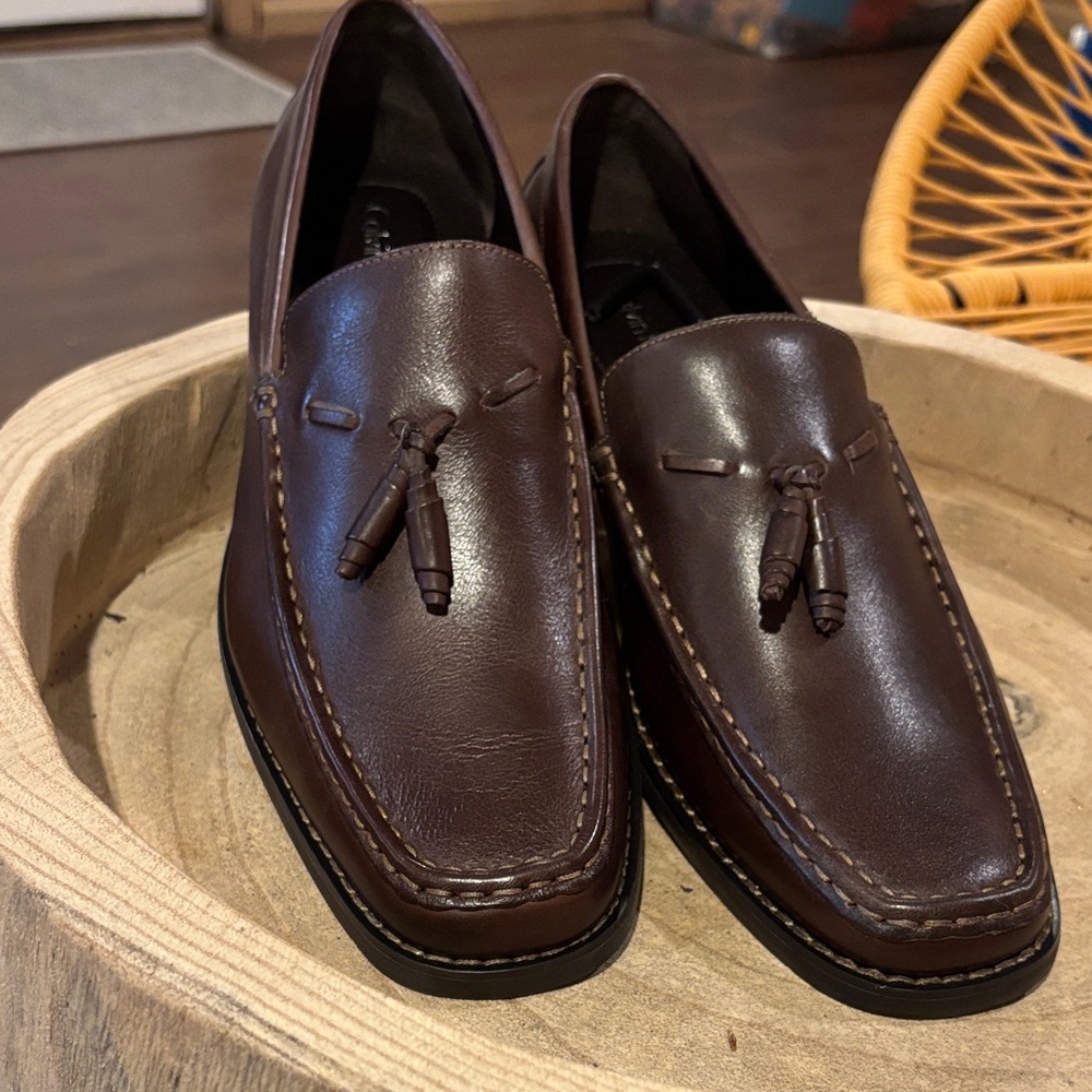 Brown Leather Loafers
